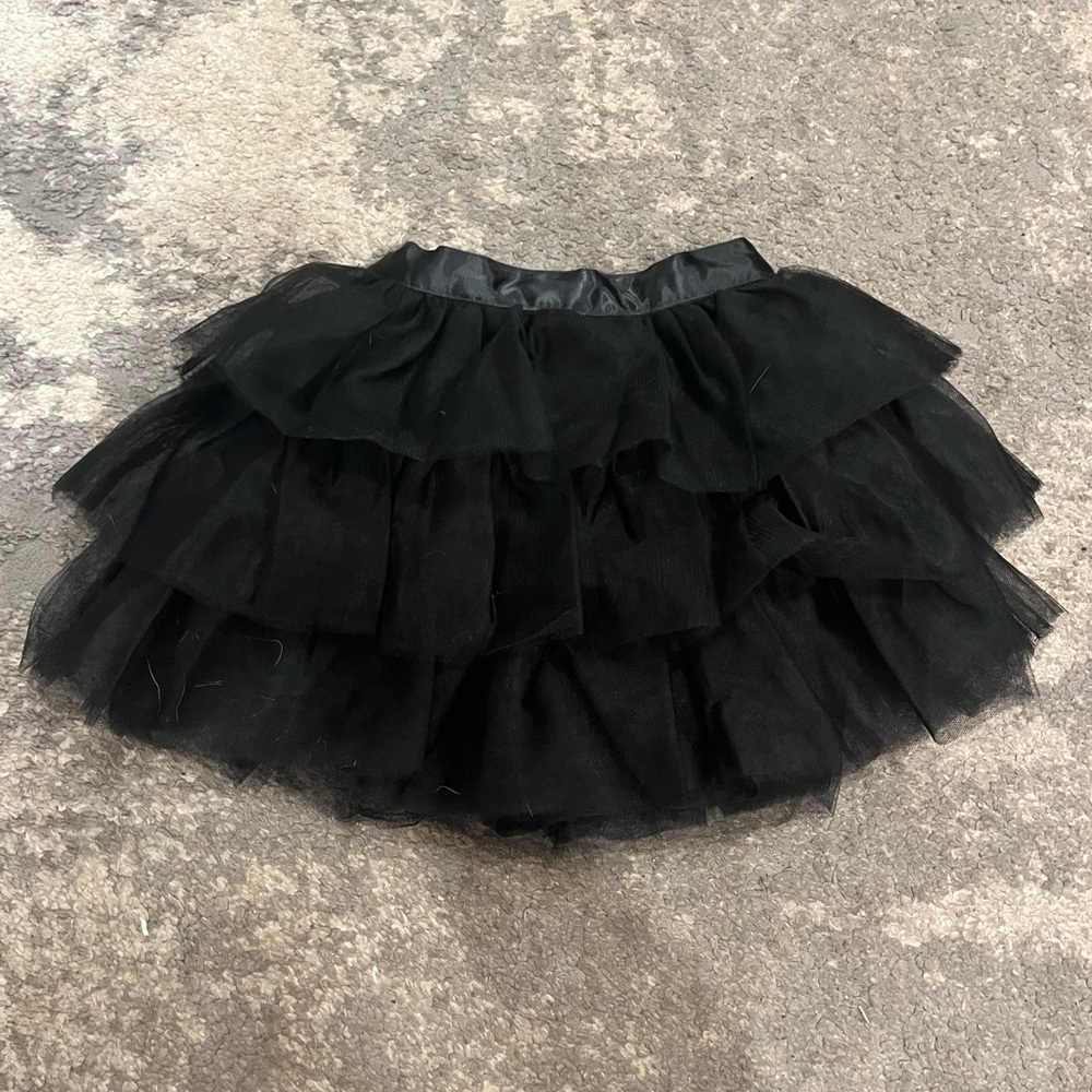 Janie and Jack Black Tutu skirt